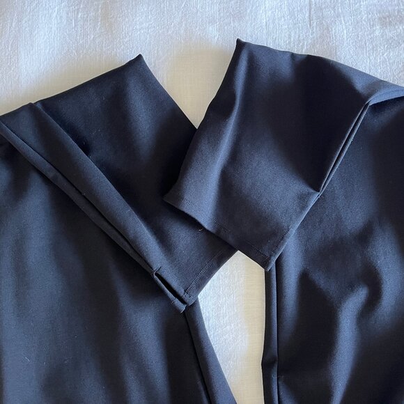 Garnet Hill Pull-On Black Pants Size 8 - Picture 4 of 13